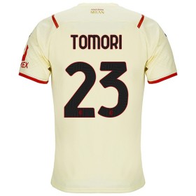 Camisolas de futebol AC Milan Fikayo Tomori 23 Equipamento Alternativa 2021/22 Manga Curta